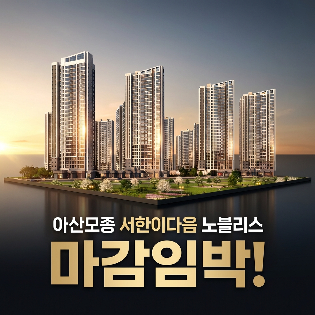 아산모종 서한이다음 노블리스6